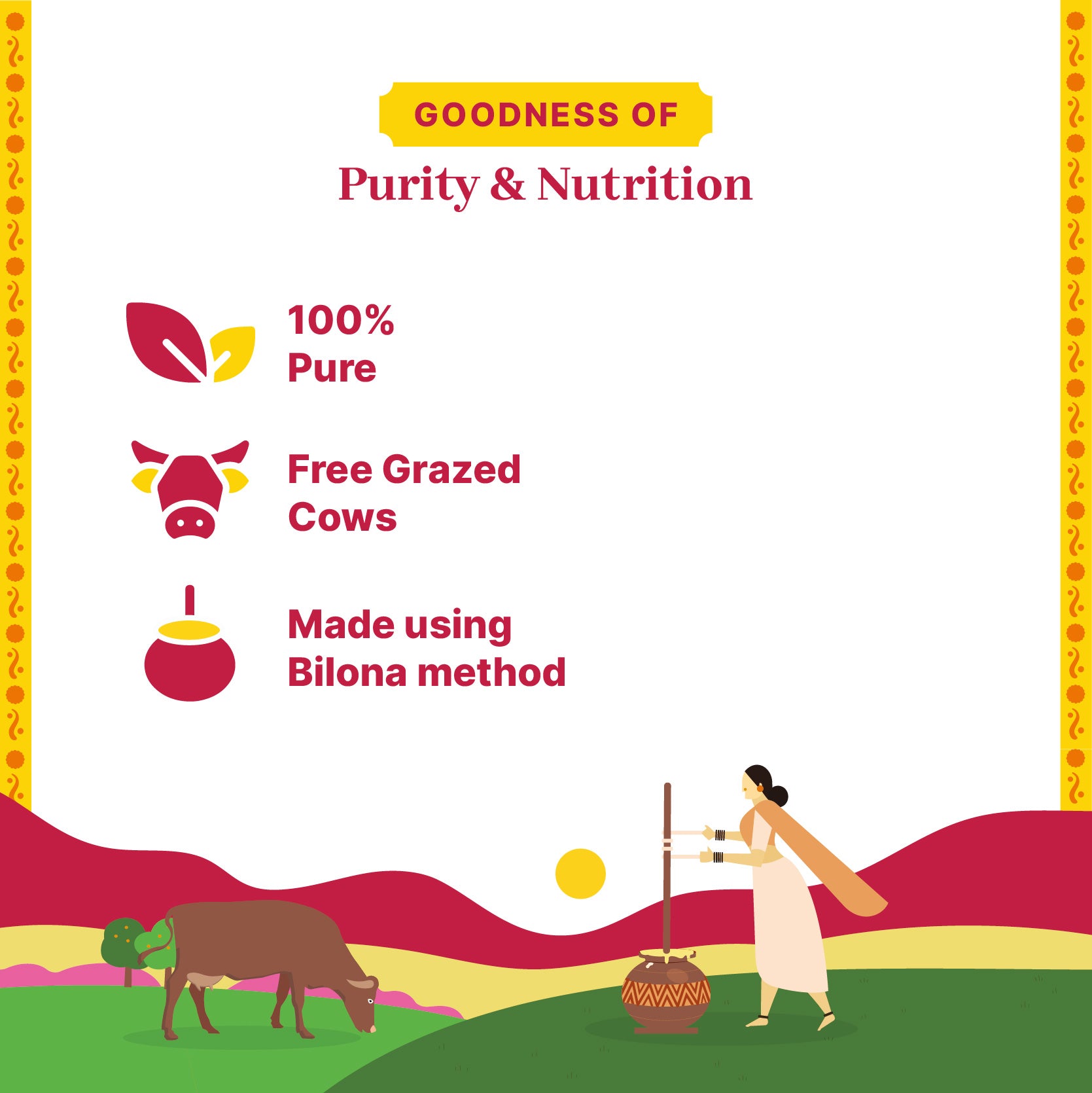 Buy A2 Gir Cow Cultured Ghee Made using Bilona Method